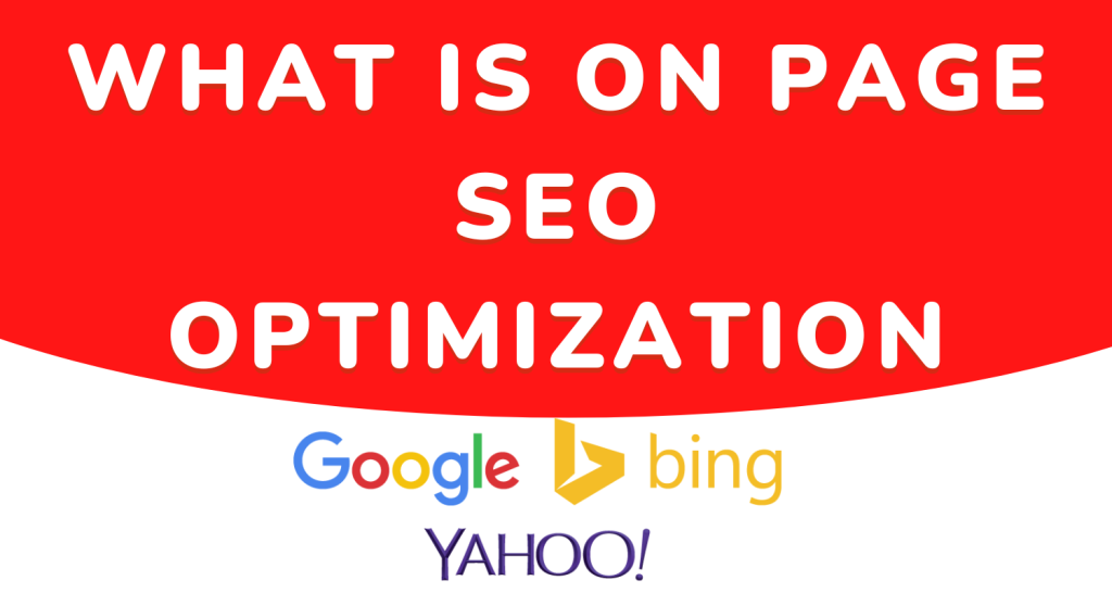what is on page seo optimization